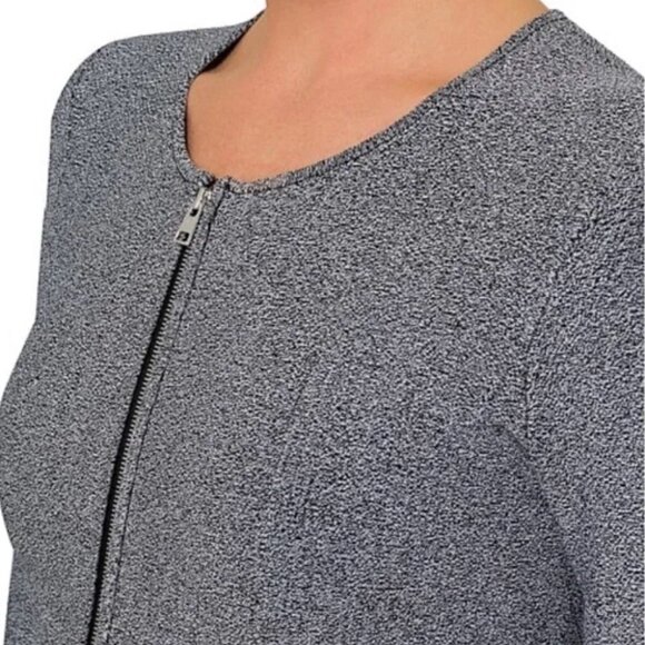 NEW ❣️ Theory Marl Peplum Jacket - Size P - Picture 4 of 9